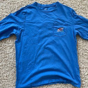 Vineyard Vines Kids Christmas Snow Whale Shirt